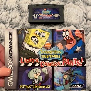 SpongeBob Gameboy Game